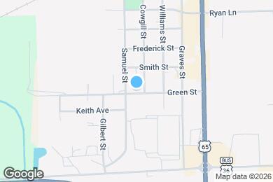 Map image of the property - 1201 Green St