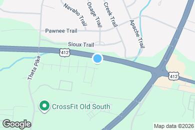 Map image of the property - 1303 Walker Wy