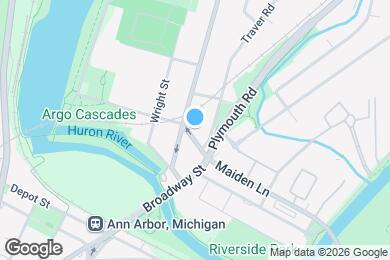 Map image of the property - 707 Moore St