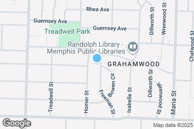 Map image of the property - 871 Freeman St