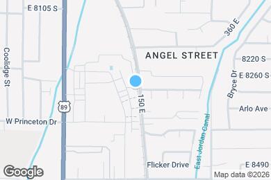 Map image of the property - 144 E Chambord Ct