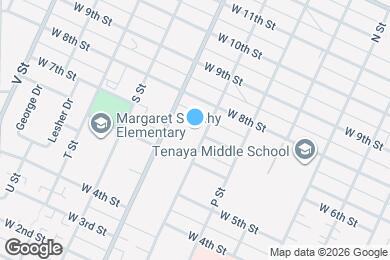 Map image of the property - 651 Q St