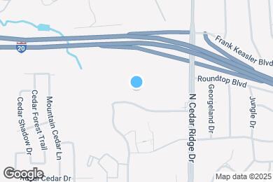 Map image of the property - Birchstone Cedar Ridge