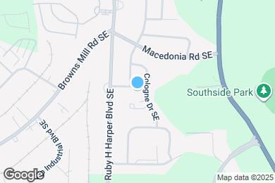 Map image of the property - 353 Simca St SE