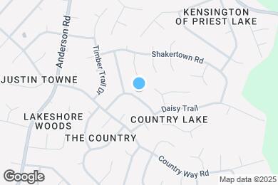 Map image of the property - 3328 Country Ridge Dr