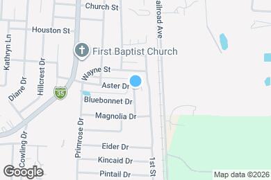 Map image of the property - 179 Aster Dr