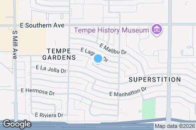 Map image of the property - 508 E Pebble Beach Dr