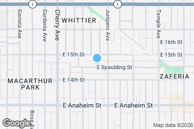 Map image of the property - 2305 E Spaulding St