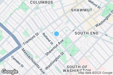 Map image of the property - 61 West Newton St