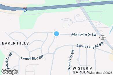 Map image of the property - 336 Woodstock Dr SW