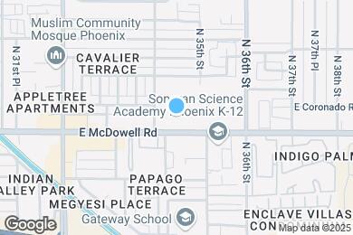 Map image of the property - Portola at Papago