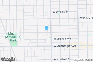 Map image of the property - 3618 W Dickens Ave