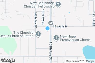 Map image of the property - 19615 108th Ave SE