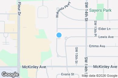 Map image of the property - 4509 Wakonda Pky