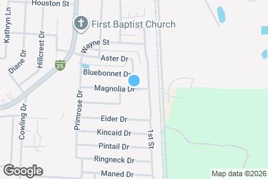 Map image of the property - 108 Magnolia Dr