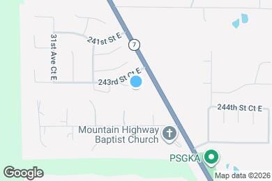 Map image of the property - 24306 34th Ave Ct E