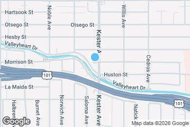 Map image of the property - 4925 Kester Ave