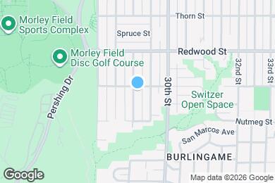 Map image of the property - 2831 29th St