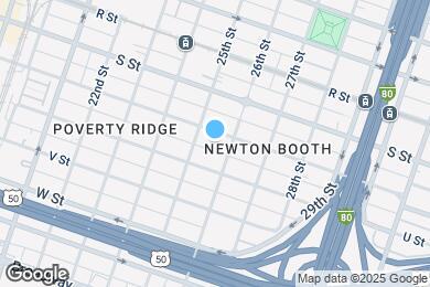 Map image of the property - 2524 T St