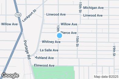 Map image of the property - 1301 13th St