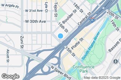 Map image of the property - 2501 15th St