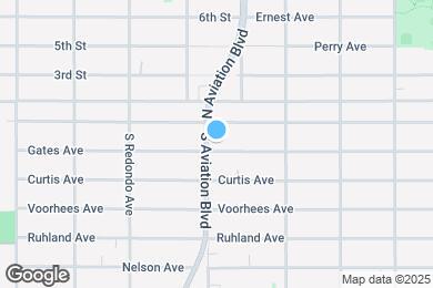 Map image of the property - 2602 Aviation Blvd