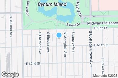 Map image of the property - 6035 S St Lawrence Ave
