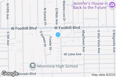 Map image of the property - 205 Violet Ave