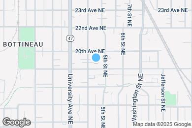 Map image of the property - 413 19th Ave NE