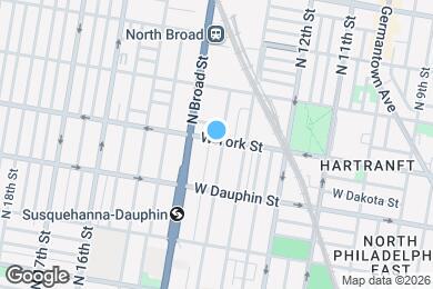 Map image of the property - 2356 N Park Ave