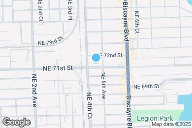Map image of the property - 443 NE 71st St