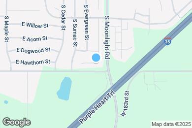 Map image of the property - 847 S Hemlock St