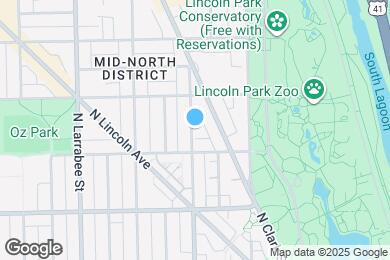 Map image of the property - 2121 N Sedgwick St