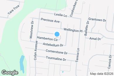 Map image of the property - 3351 Hamberton Cir