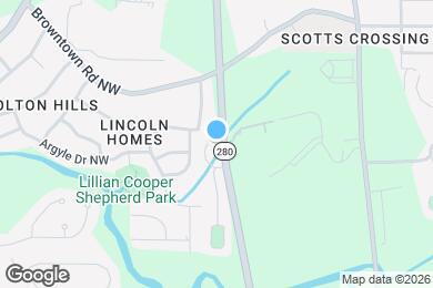 Map image of the property - 1607 Jackson Trace Ct
