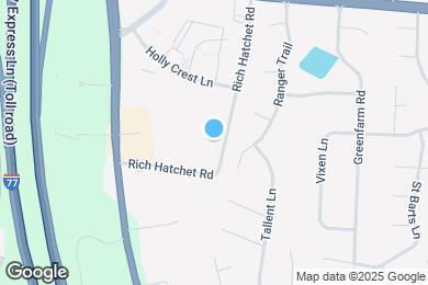 Map image of the property - 9825 Rich Hatchet Rd