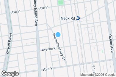 Map image of the property - 1111 Sheepshead Bay Rd