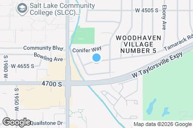 Map image of the property - 1593 Manzanita Dr