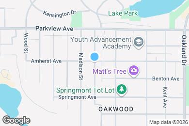 Map image of the property - 2609 Amherst Ave