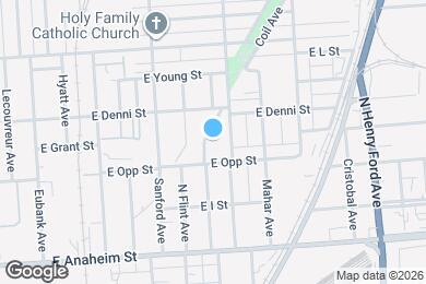 Map image of the property - 1024 N Pioneer Ave