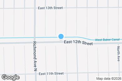 Map image of the property - 611 E 12th St