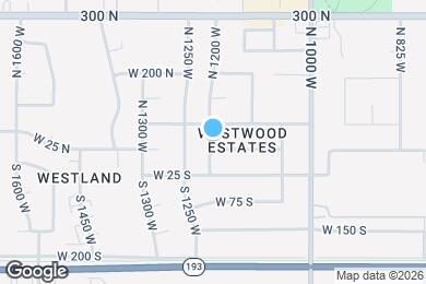 Map image of the property - 1200 W 25 N