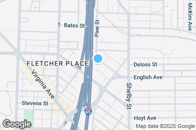 Map image of the property - 929 English Ave