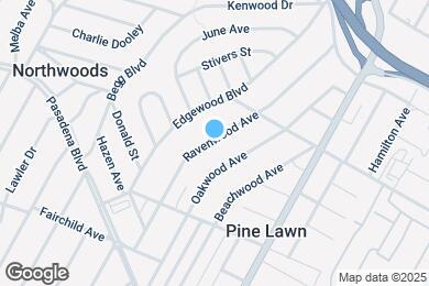 Map image of the property - 4300 Ravenwood Ave