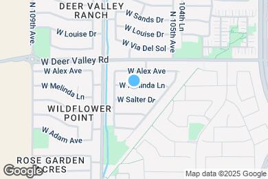 Map image of the property - 10597 W Melinda Ln