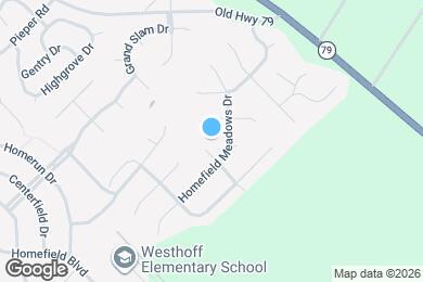 Map image of the property - 128 Homefield Lake Ct