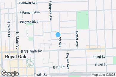 Map image of the property - 203 Curry Ave