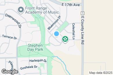 Map image of the property - 1326 Bluemoon Dr