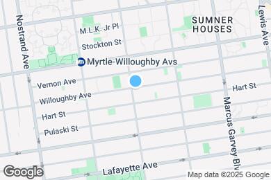 Map image of the property - 151 Tompkins CoLiving (Individual Rooms Only)