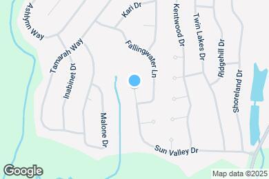 Map image of the property - 2380 Spring Valley Dr